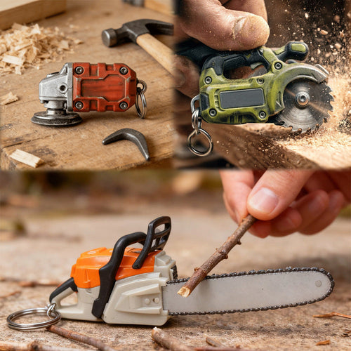 🎉Last Day Promotion 50% OFF 🔥-Mini Functional Power Tool Keychain Set