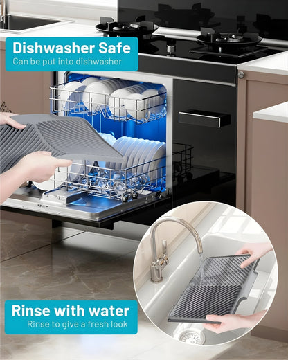 SmartDry Silicone Dish Drying Mat
