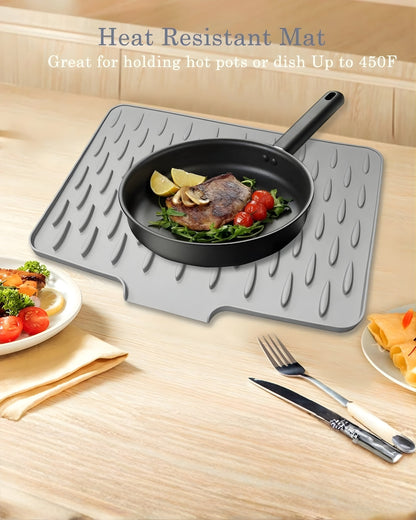 SmartDry Silicone Dish Drying Mat