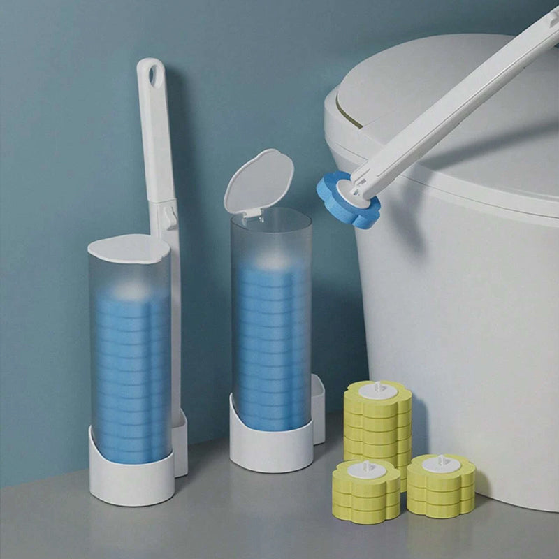 ⚡ Disposable Toilet Cleaning System – Hygienic One-Click Cleaning, No Residue Left, Easy to Use & Disposable 🧼
