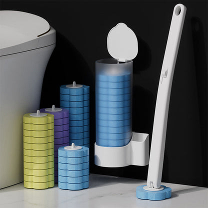 ⚡ Disposable Toilet Cleaning System – Hygienic One-Click Cleaning, No Residue Left, Easy to Use & Disposable 🧼