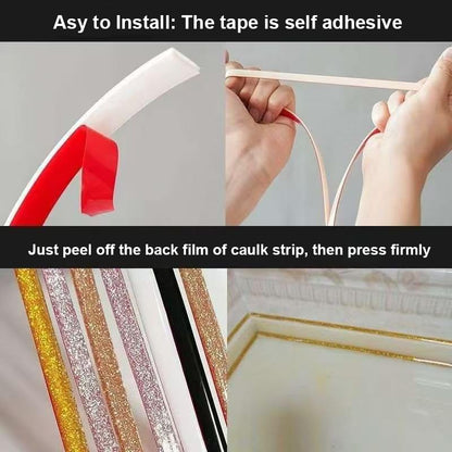 Last Day 49% OFF🔥 Waterproof Self-adhesive Caulk Tape