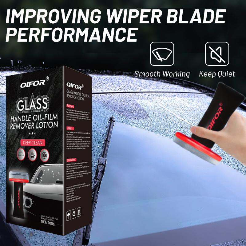 🚗🧼 Pryxo™Automotive Oil Film Cleaning Brush for Car Windows – Glass Cleaning Board