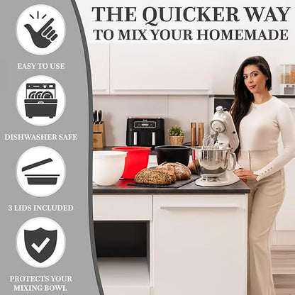 Silicone Liners for KitchenAid Tilt-Head  Mixers