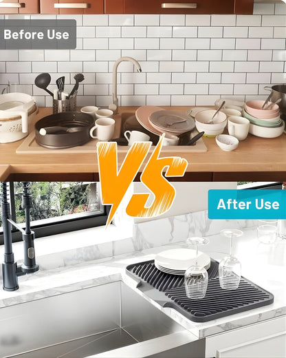 SmartDry Silicone Dish Drying Mat