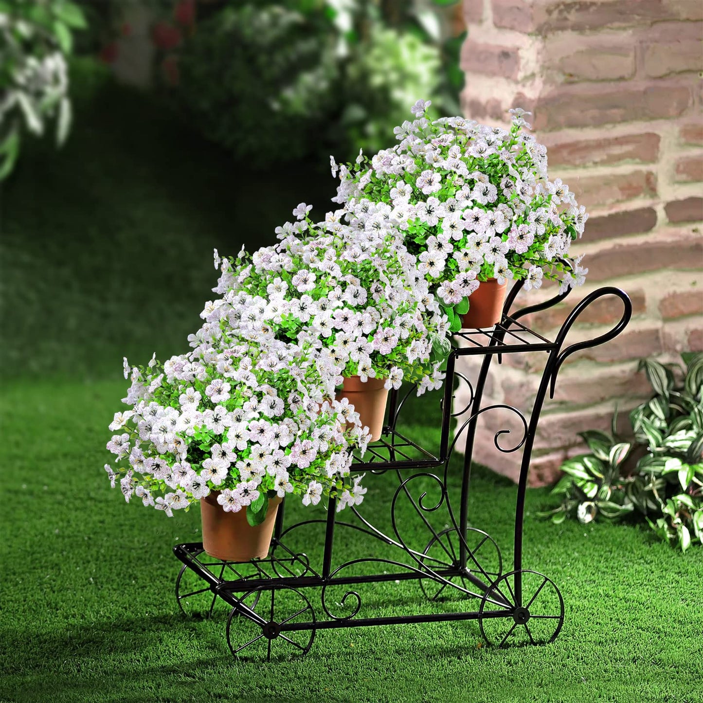 🌸Artificial Flowers Fake Plants for Outdoors Decoration🌱