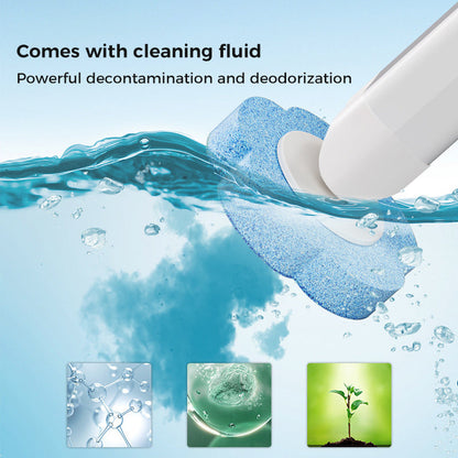 ⚡ Disposable Toilet Cleaning System – Hygienic One-Click Cleaning, No Residue Left, Easy to Use & Disposable 🧼