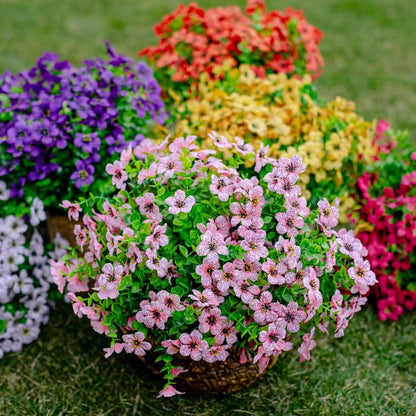 🌸Artificial Flowers Fake Plants for Outdoors Decoration🌱