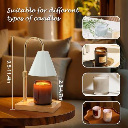 Aromatherapy Candle Warmer Lamp ✨ DIY Your Own Scent 🌿🕯️