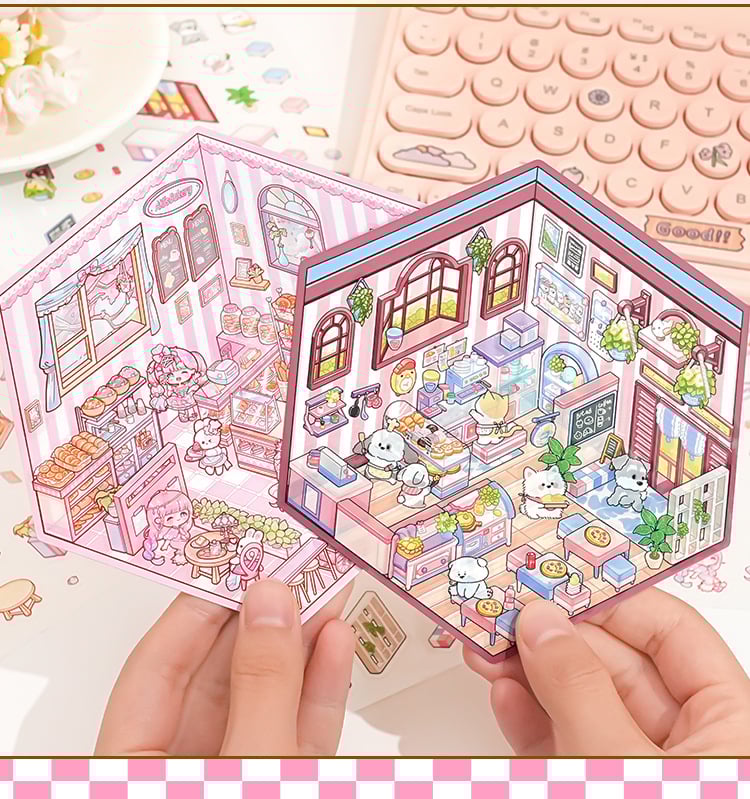 ✨2024 Hot-Selling DIY 3D House Stickers
