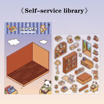 ✨2024 Hot-Selling DIY 3D House Stickers