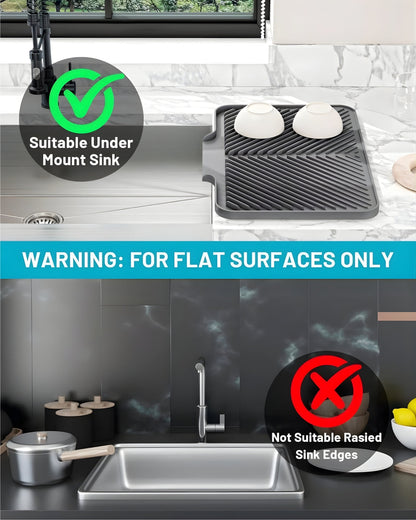 SmartDry Silicone Dish Drying Mat
