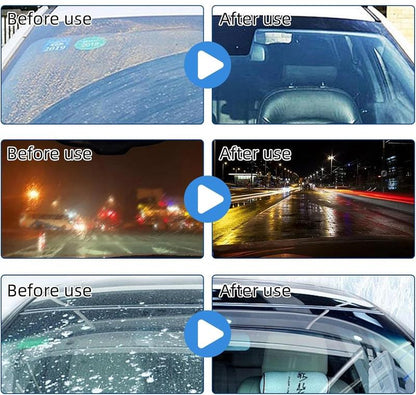 🚗🧼 Pryxo™Automotive Oil Film Cleaning Brush for Car Windows – Glass Cleaning Board