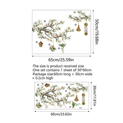 ✨LAST DAY: 49% OFF! - 💐Colorful Floral Bouquet Window Sticker🖼️(Cut to size freely)