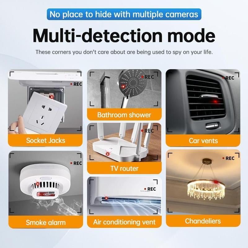 🔥 Hidden Camera Detectors-❤️Protect Yourself, Protect your Family