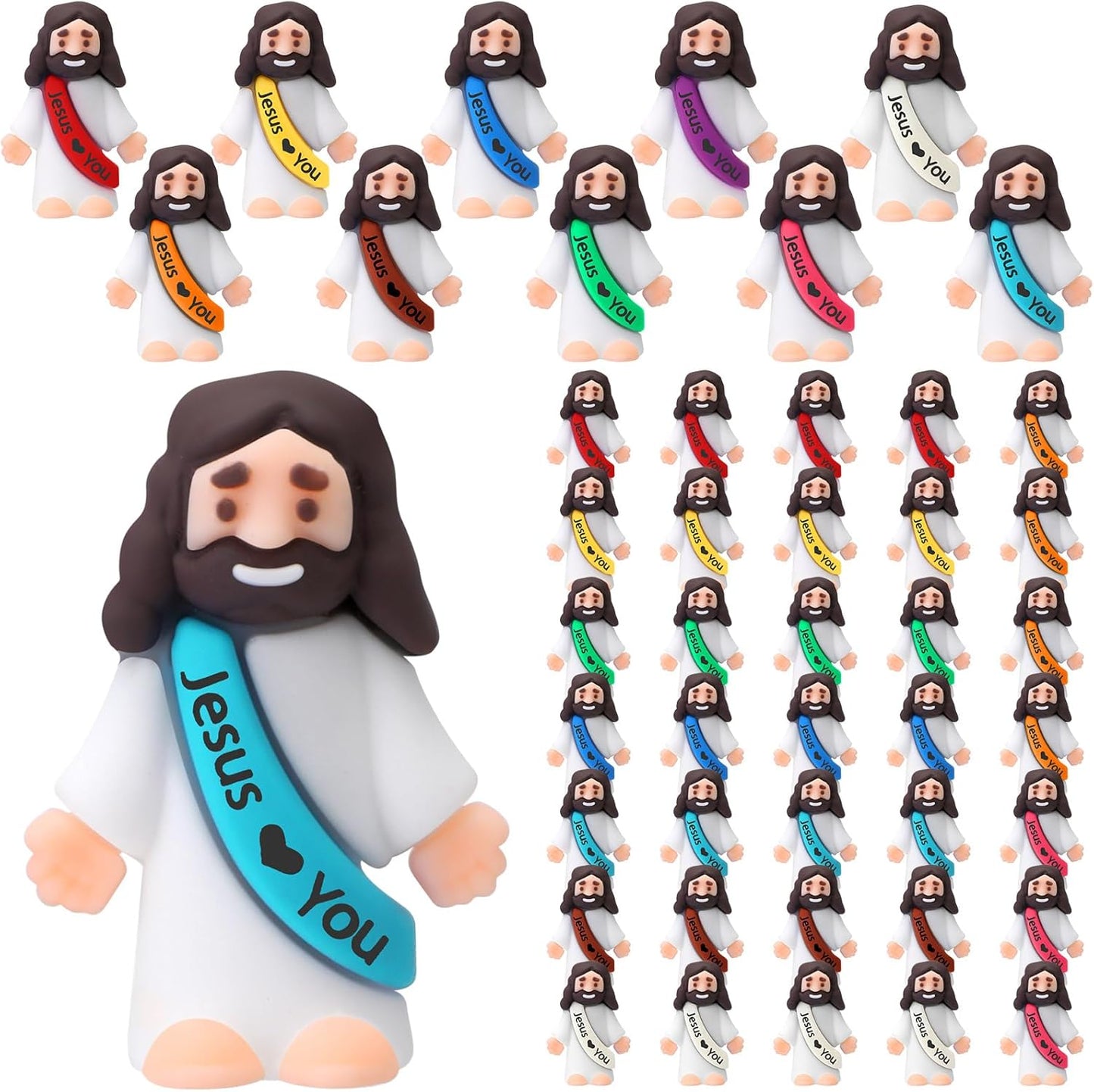 Original Design Mini Jesus Figures Jesus Loves You