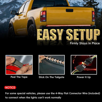 🔥Last Day 49% OFF-✨60-Inch LED Tailgate Light Bar Strip