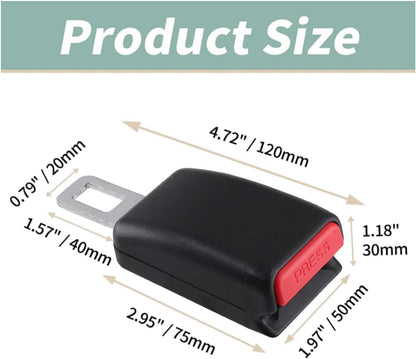🔥⏰Final 6 Hours: Buy 1 Get 1 Free🎉Car Belt Buckle Extension Seat Belt Clips⚡