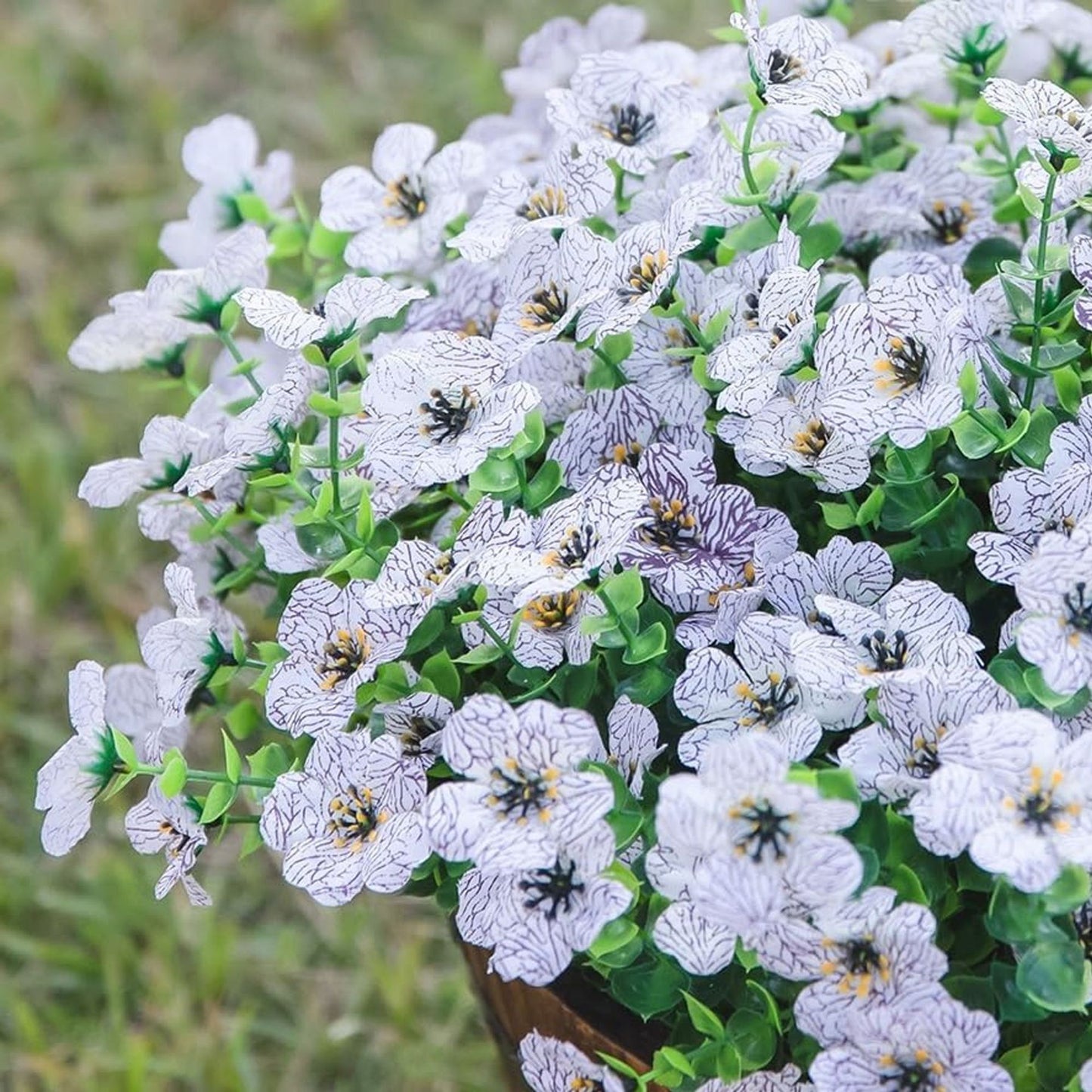 🌸Artificial Flowers Fake Plants for Outdoors Decoration🌱