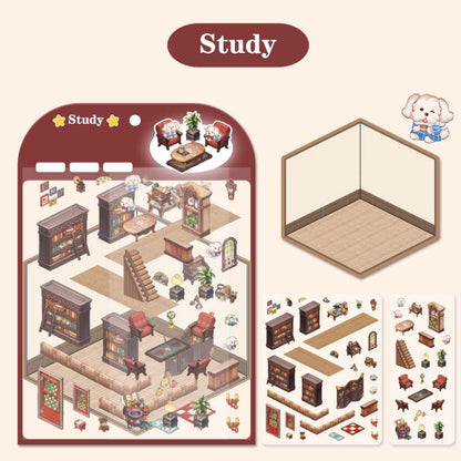 ✨2024 Hot-Selling DIY 3D House Stickers